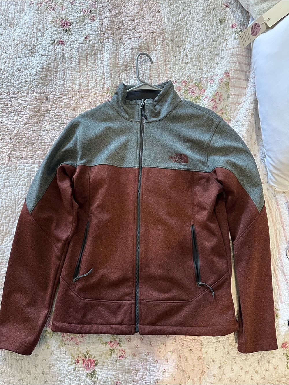 The North Face zip-up medium